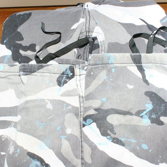 Mens Gray Camo Pants-Excellent Condition but with some "Character." - Picture 4 of 9